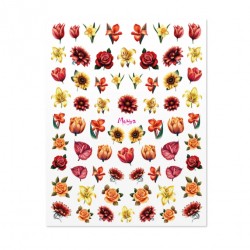Moyra Watertransfer Sticker Collection No. 05 Flowers