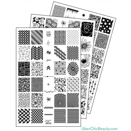 Nail Stamp Plates Collection 1