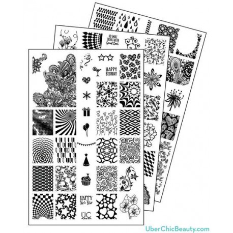 Nail Stamp Plates Collection 6